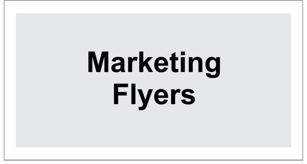 Marketing Flyers