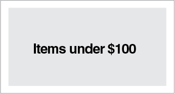 Items Under $100